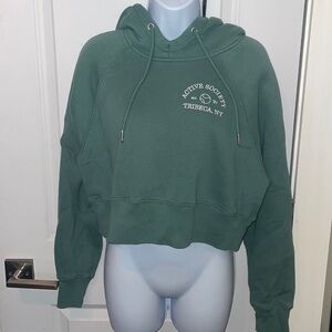 ABERCROMBIE CROP HOODIE